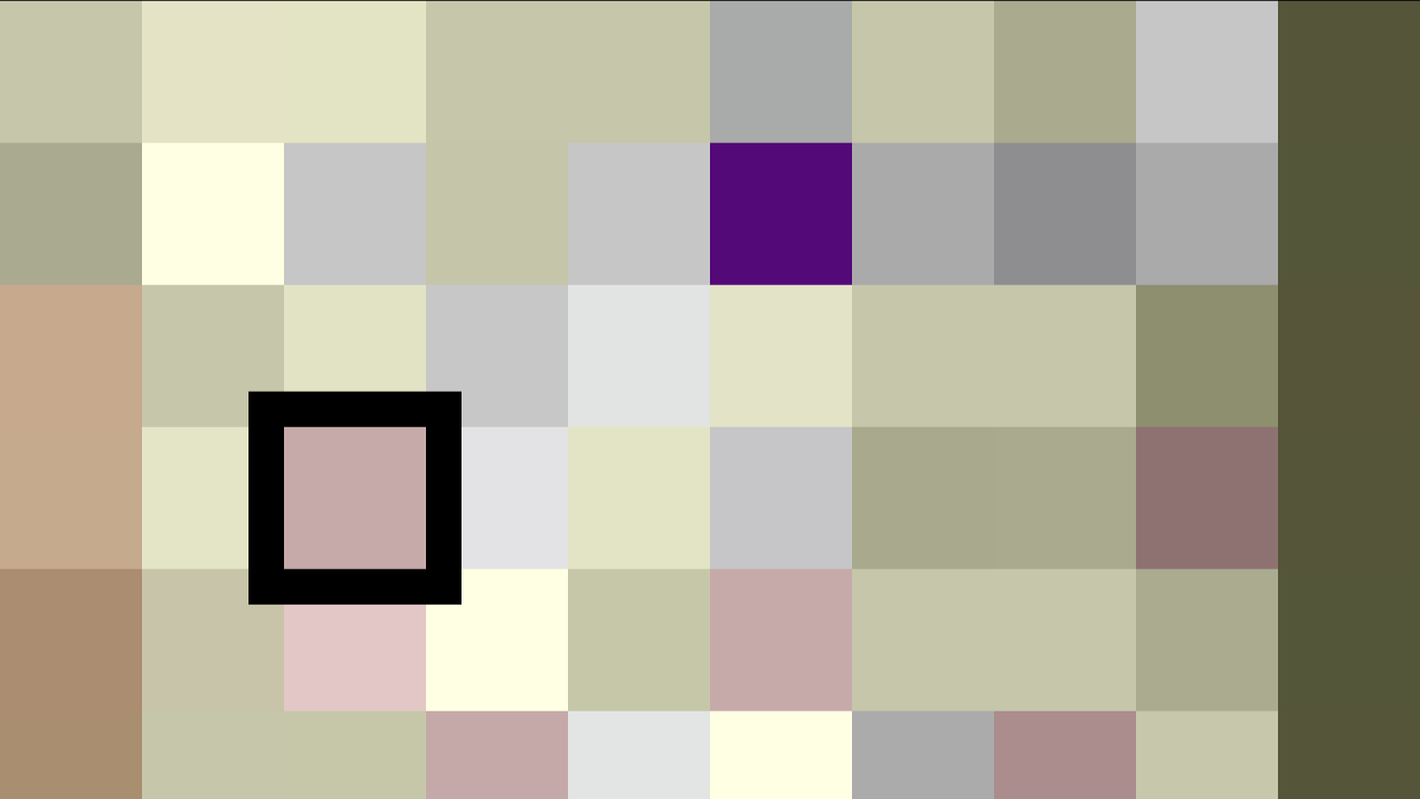 Image 1 : Pixel-héros dans une matrice de pixels
