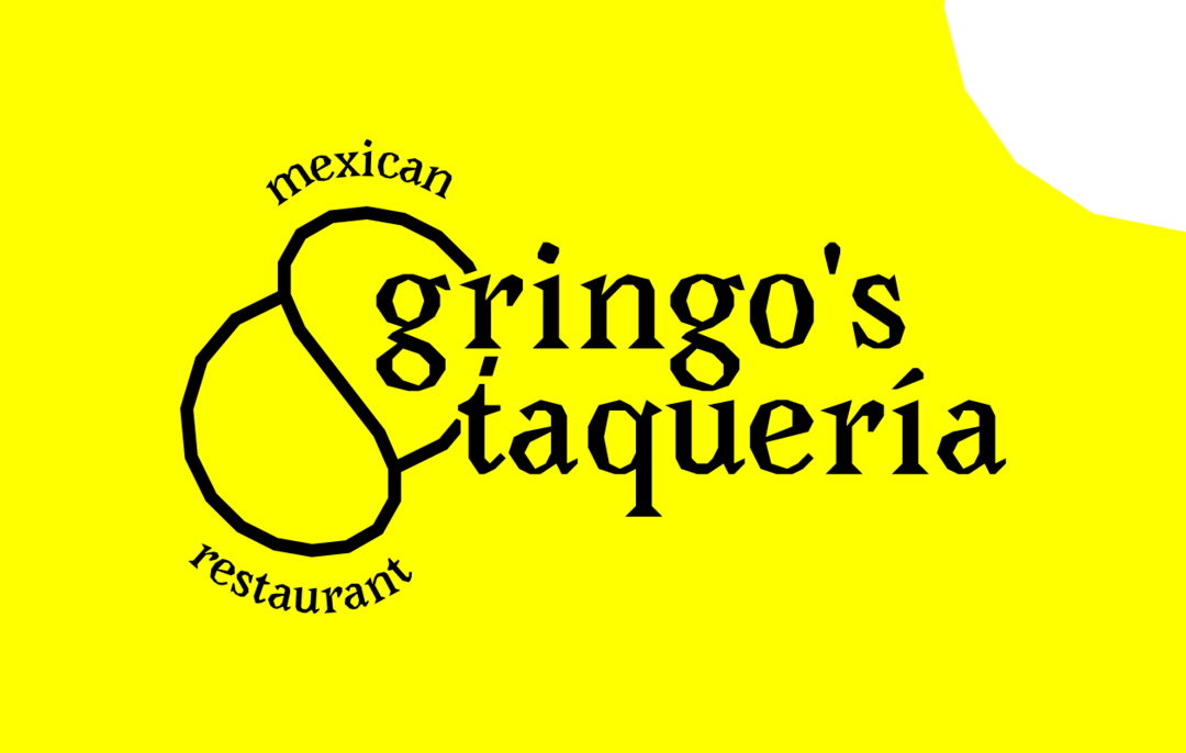 Front side of the Gringo's Taqueria business card 