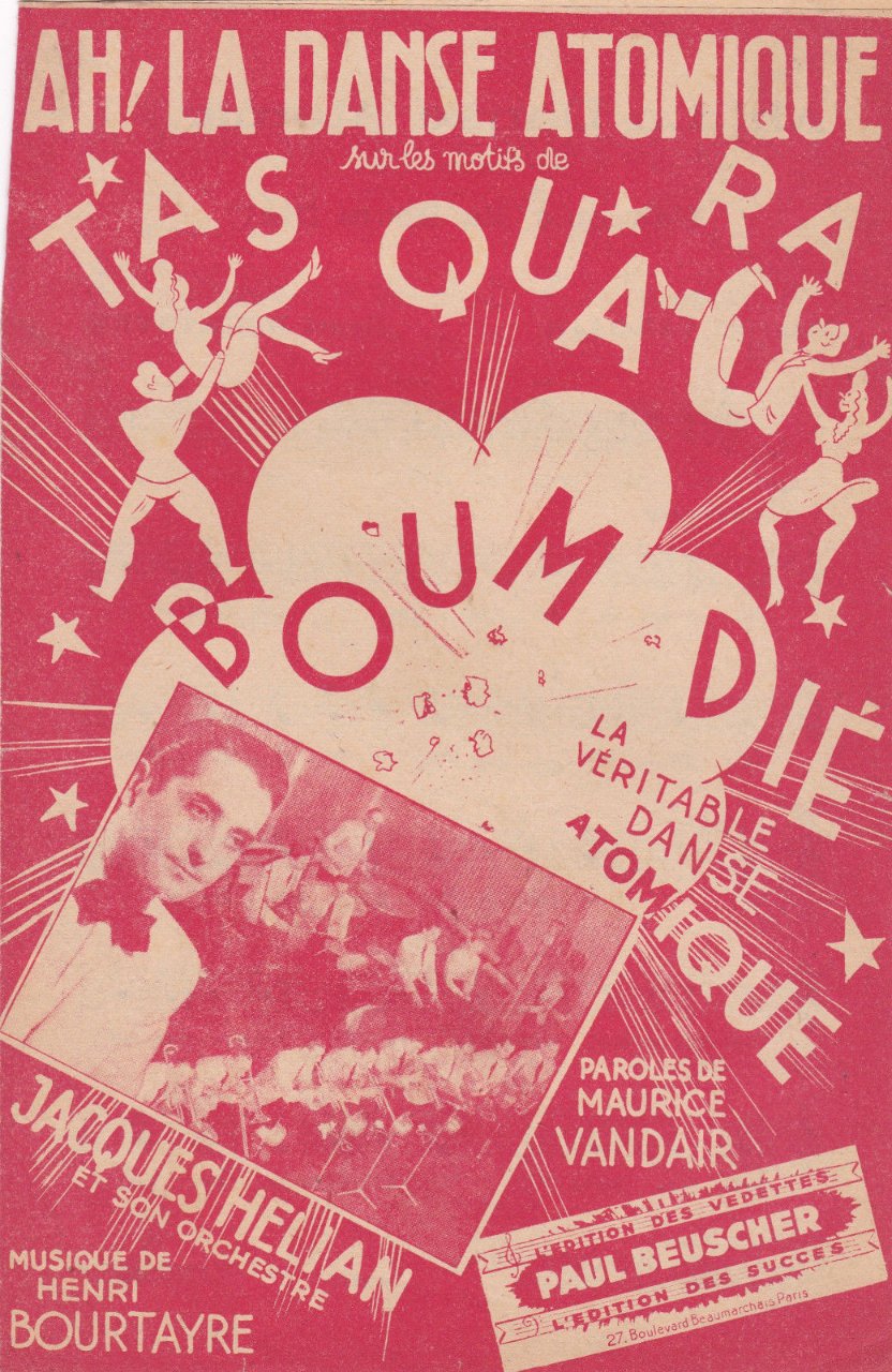 Image 2 : Affiche de promotion pour La danse atomique